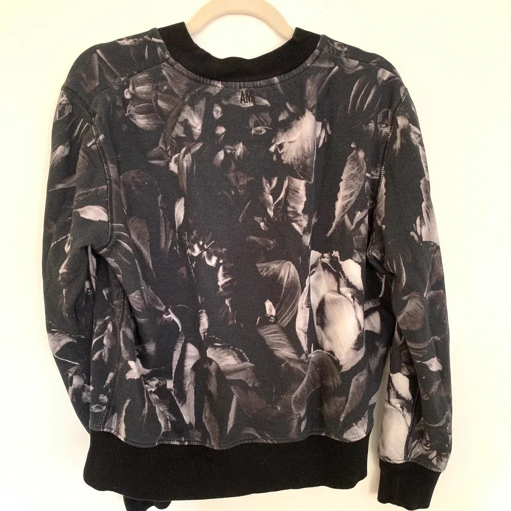 AMI Allover Print Floral Crewneck Sweatshirt - Picture 8 of 9